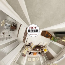 【宏伟装饰】阳光100简美风格720度设计案例